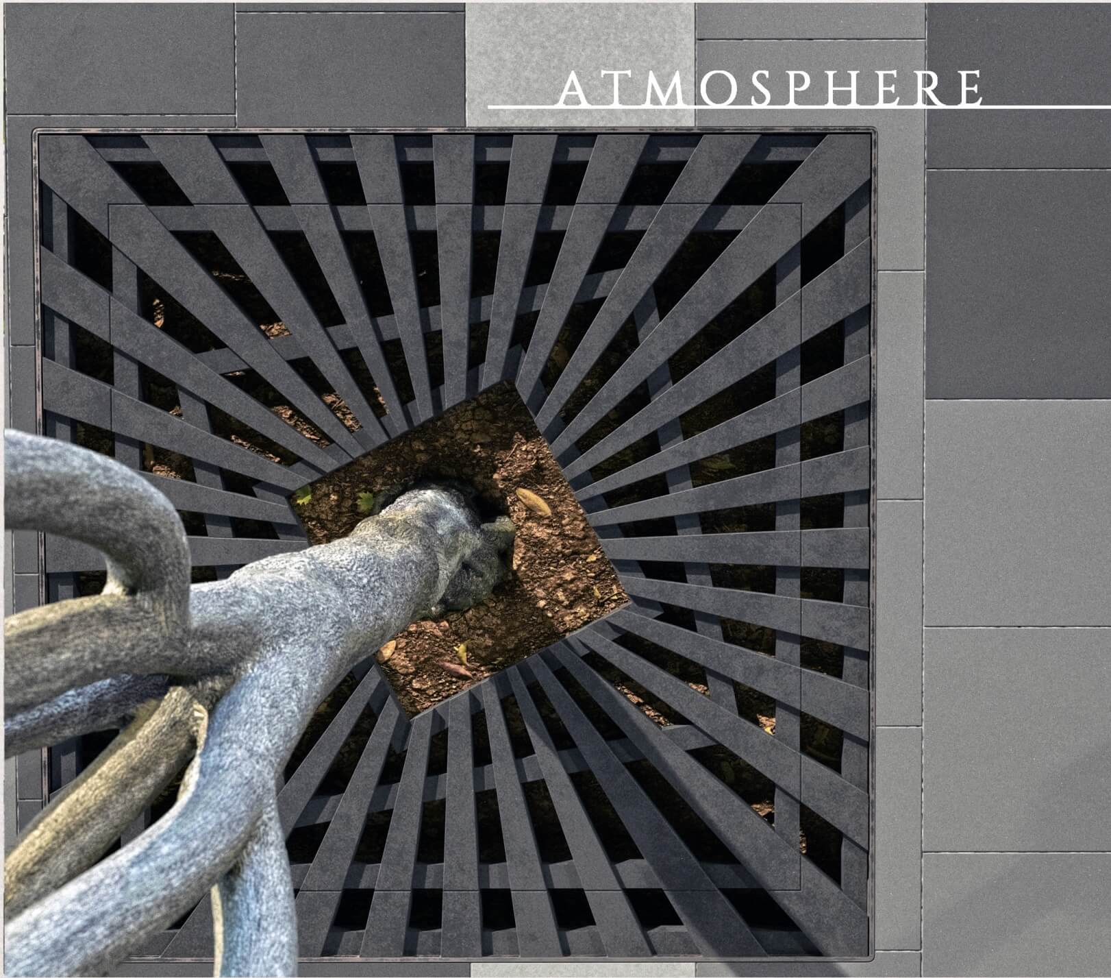 Приствольная решетка для дерева ZKING ATMOSPHERE 1.2х1.2м Черная в Минеральных водах фото