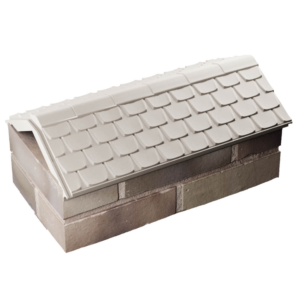 Парапет Zking Эльбрус Бежевый с посадкой на 1 кирпич (255мм) в Минеральных водах фото