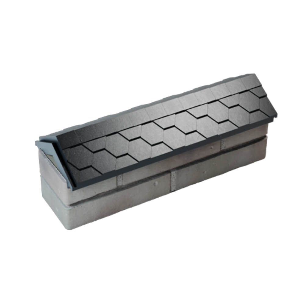 Парапет Zking Эверест Черный с посадкой на 0.5 кирпича (130мм) в Минеральных водах фото