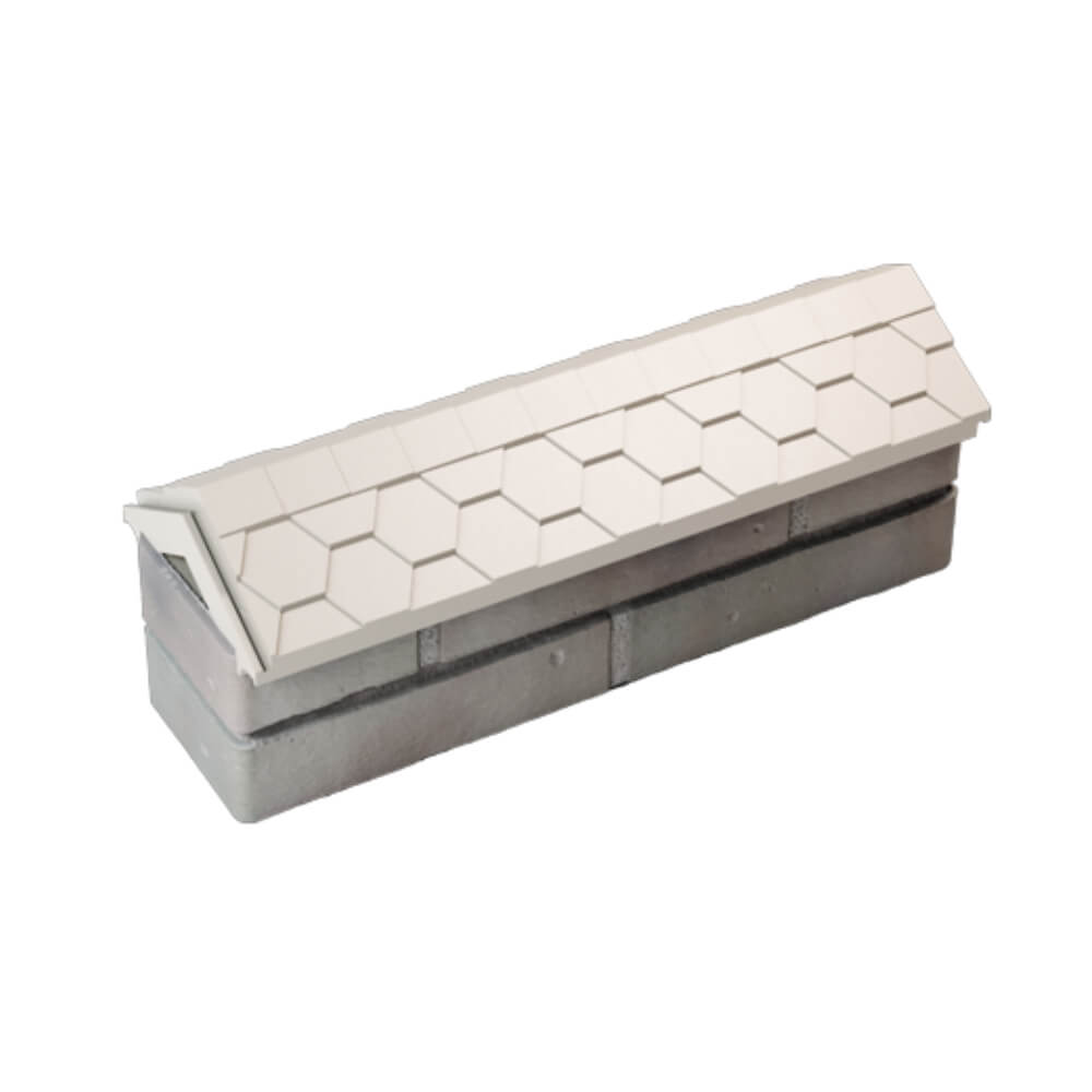 Парапет Zking Эверест Бежевый с посадкой на 0.5 кирпича (130мм) в Минеральных водах фото