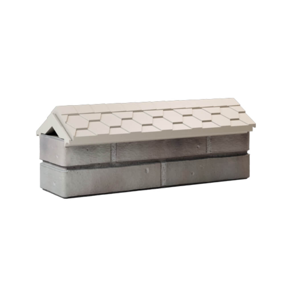 Парапет Zking Эверест Бежевый с посадкой на 0.5 кирпича (130мм) Минеральные воды фото