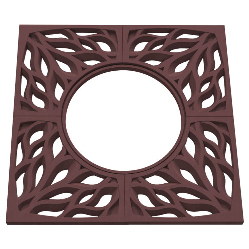 Приствольная решетка для дерева ZKING CRUST 1.2х1.2м Коричневая в Минеральных водах фото