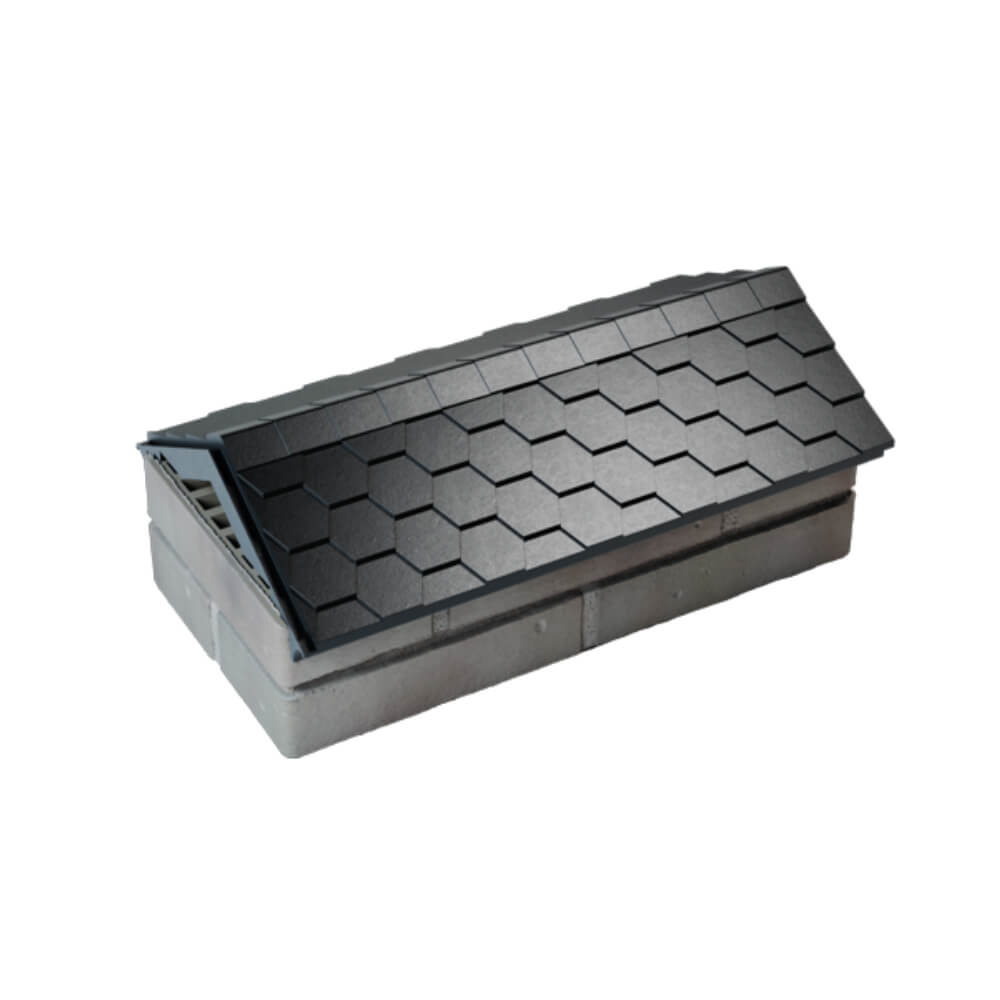 Парапет Zking Эверест Черный с посадкой на 1 кирпич (200/225/255мм) в Минеральных водах фото