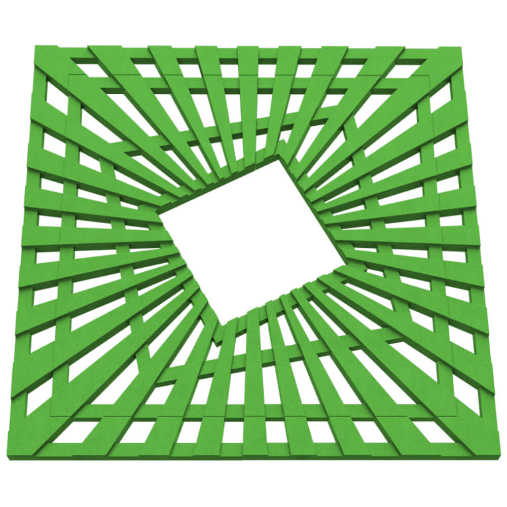 Приствольная решетка для дерева ZKING ATMOSPHERE 1.2х1.2м Зеленая в Минеральных водах фото