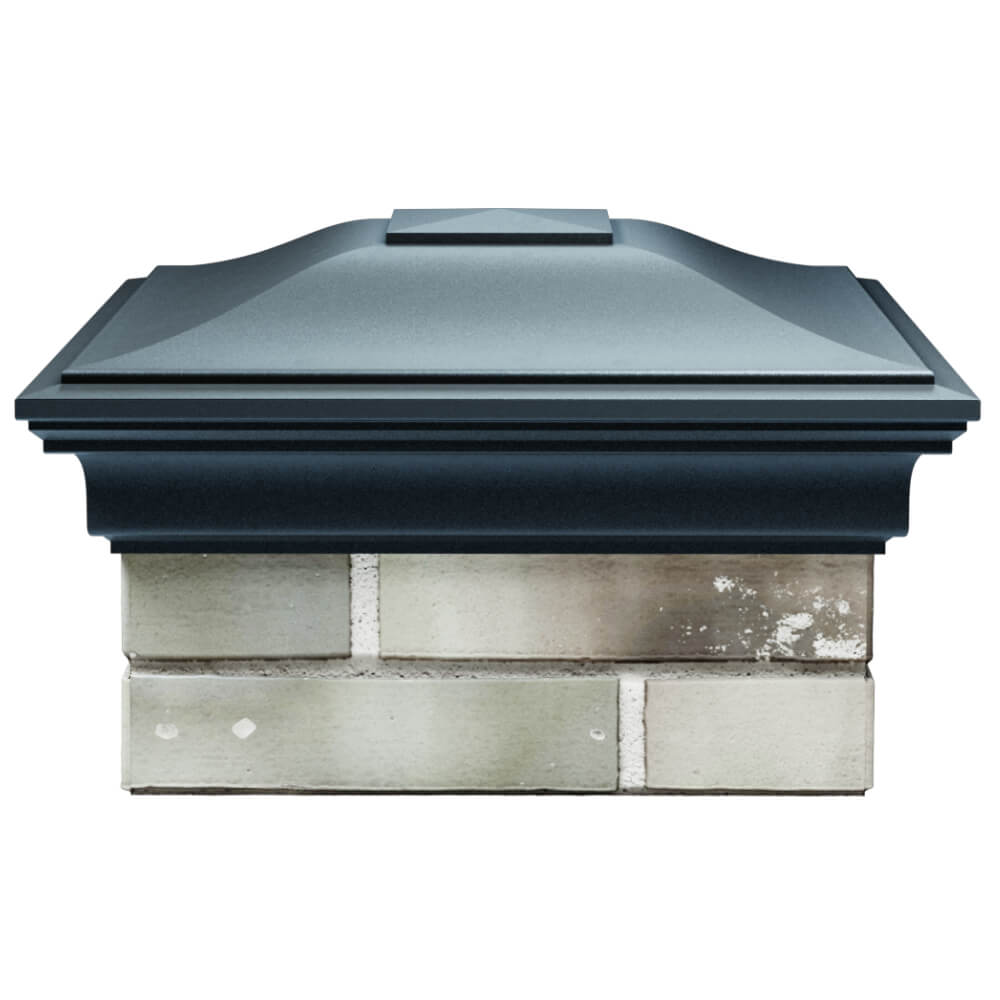 Колпак Zking Монблан Серый на столб 1.5х1.5 кирпича (385х385мм) Минеральные воды фото