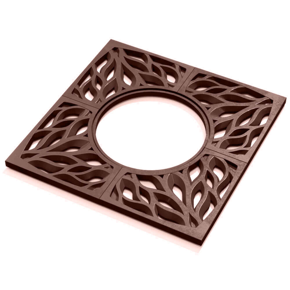 Приствольная решетка для дерева ZKING CRUST 1.2х1.2м Коричневая в Минеральных водах фото