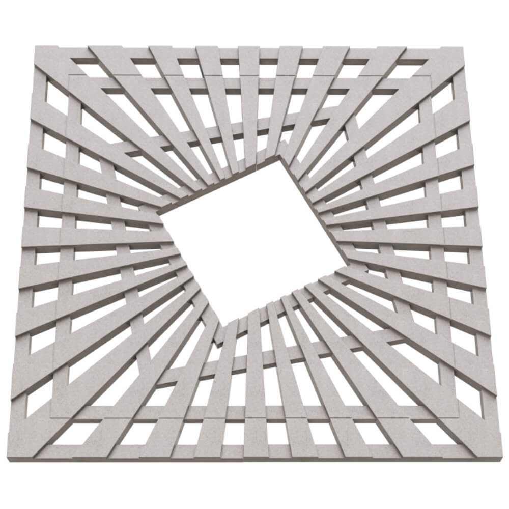 Приствольная решетка для дерева ZKING ATMOSPHERE 1.2х1.2м Бежевая в Минеральных водах фото