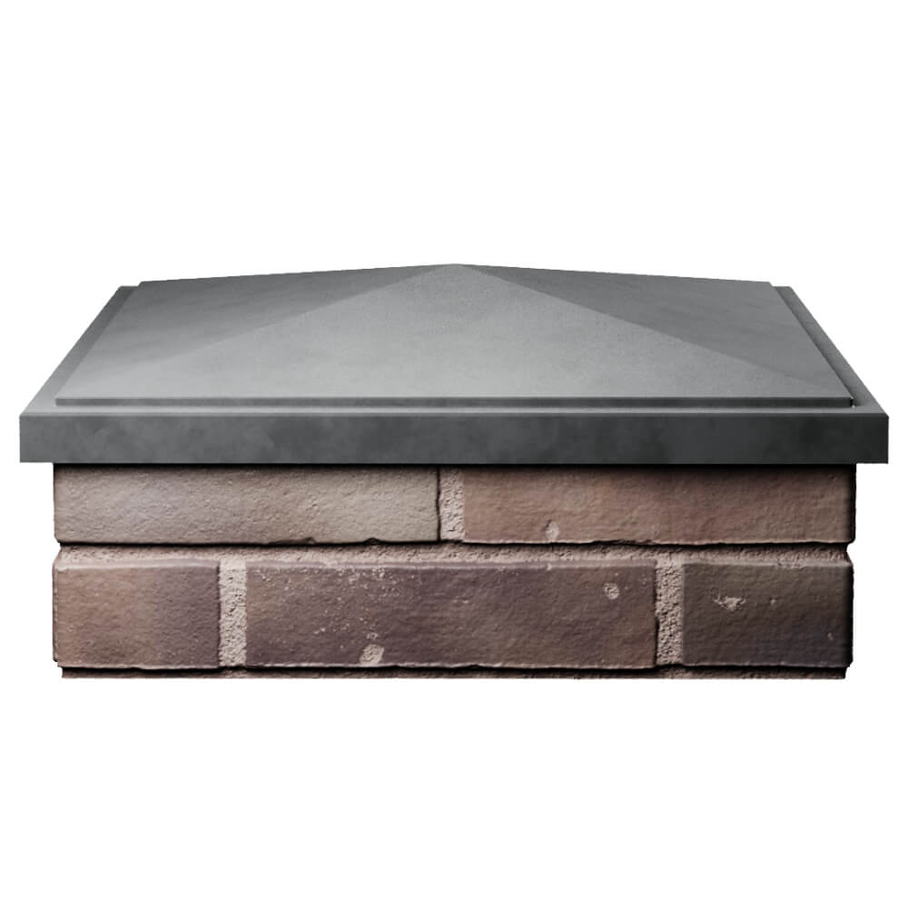 Колпак Zking БонаМоно Серый на столб 2х2 кирпича (515х515, 530х530мм) Минеральные воды фото