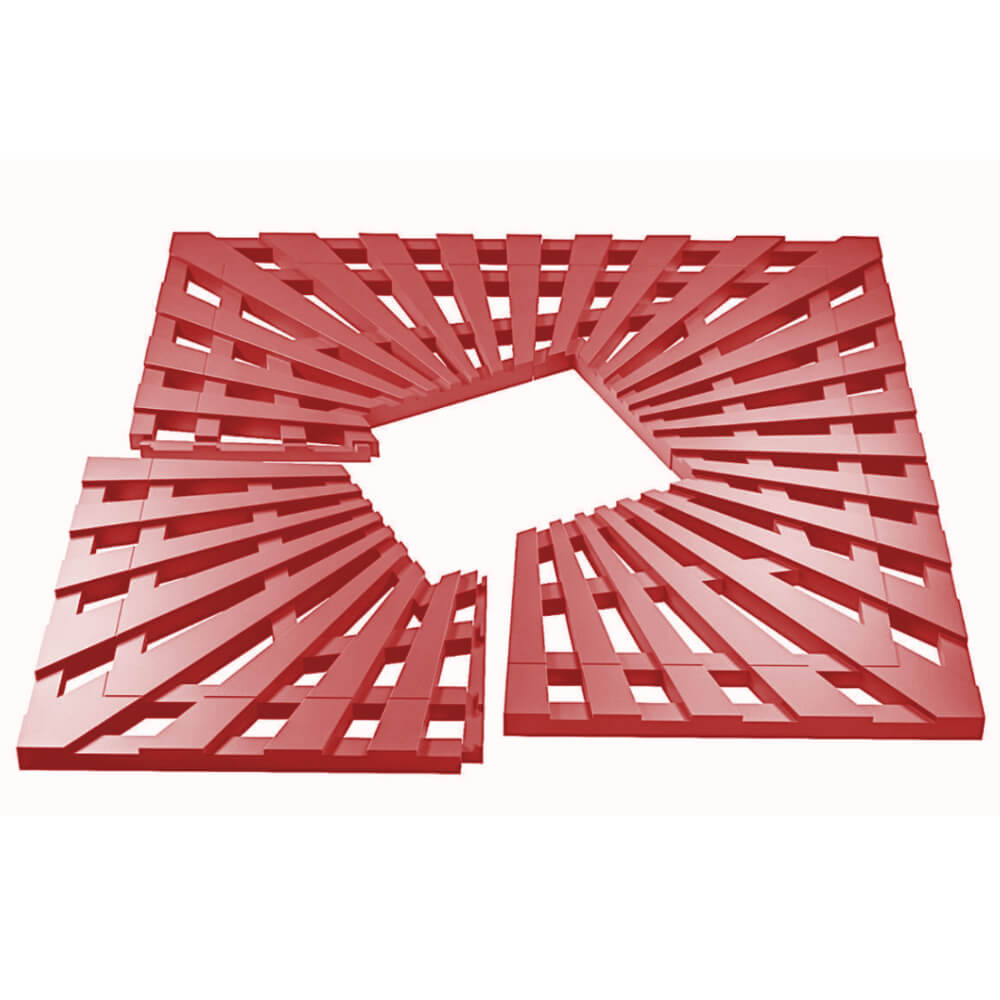 Приствольная решетка для дерева ZKING ATMOSPHERE 1.2х1.2м Красная в Минеральных водах фото