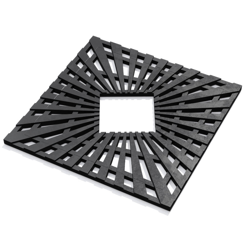 Приствольная решетка для дерева ZKING ATMOSPHERE 1.2х1.2м Черная в Минеральных водах фото