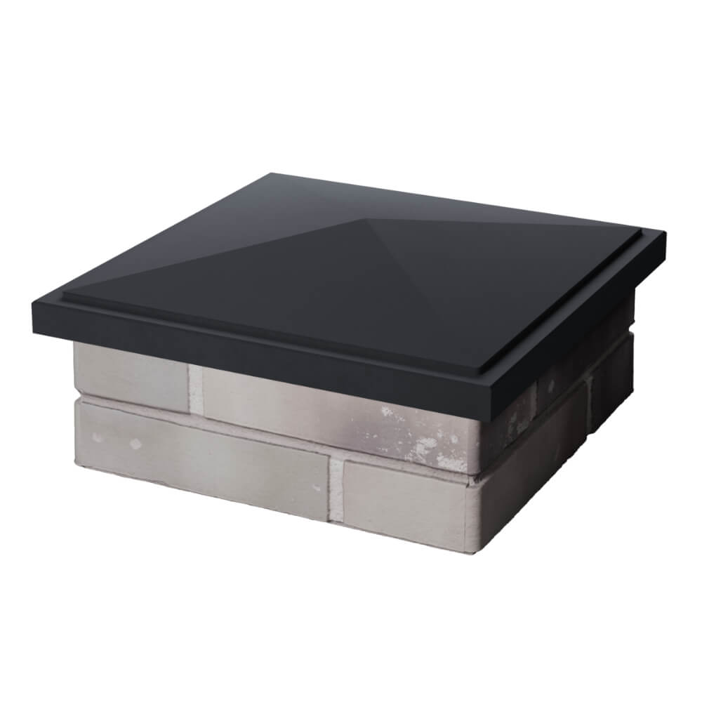 Колпак Zking БонаМоно Серый на столб 1.5х1.5 кирпича (385х385, 400х400мм) в Минеральных водах фото