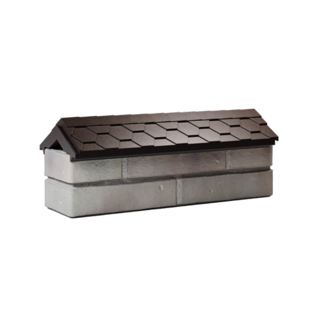 Парапет Zking Эверест Коричневый с посадкой на 0.5 кирпича (130мм) Минеральные воды фото