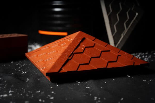 Колпак Zking Эверест Красный на столб 1.5х1.5 кирпича (390х390мм) в Минеральных водах фото